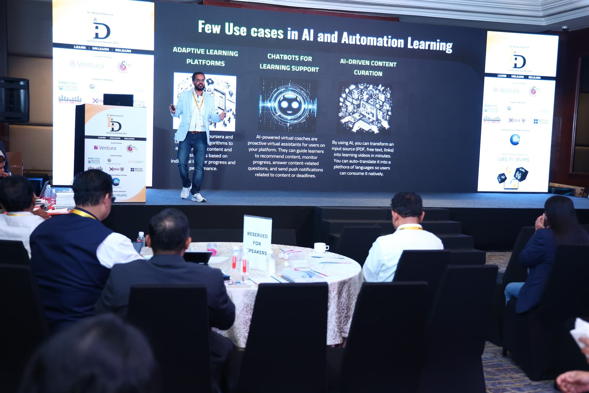 A Synottic capability session with an enterprise audience