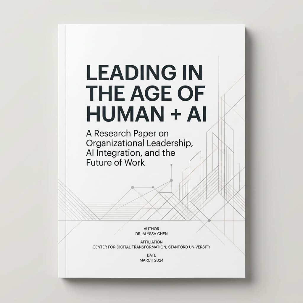 Leading in the Age of Human + AI